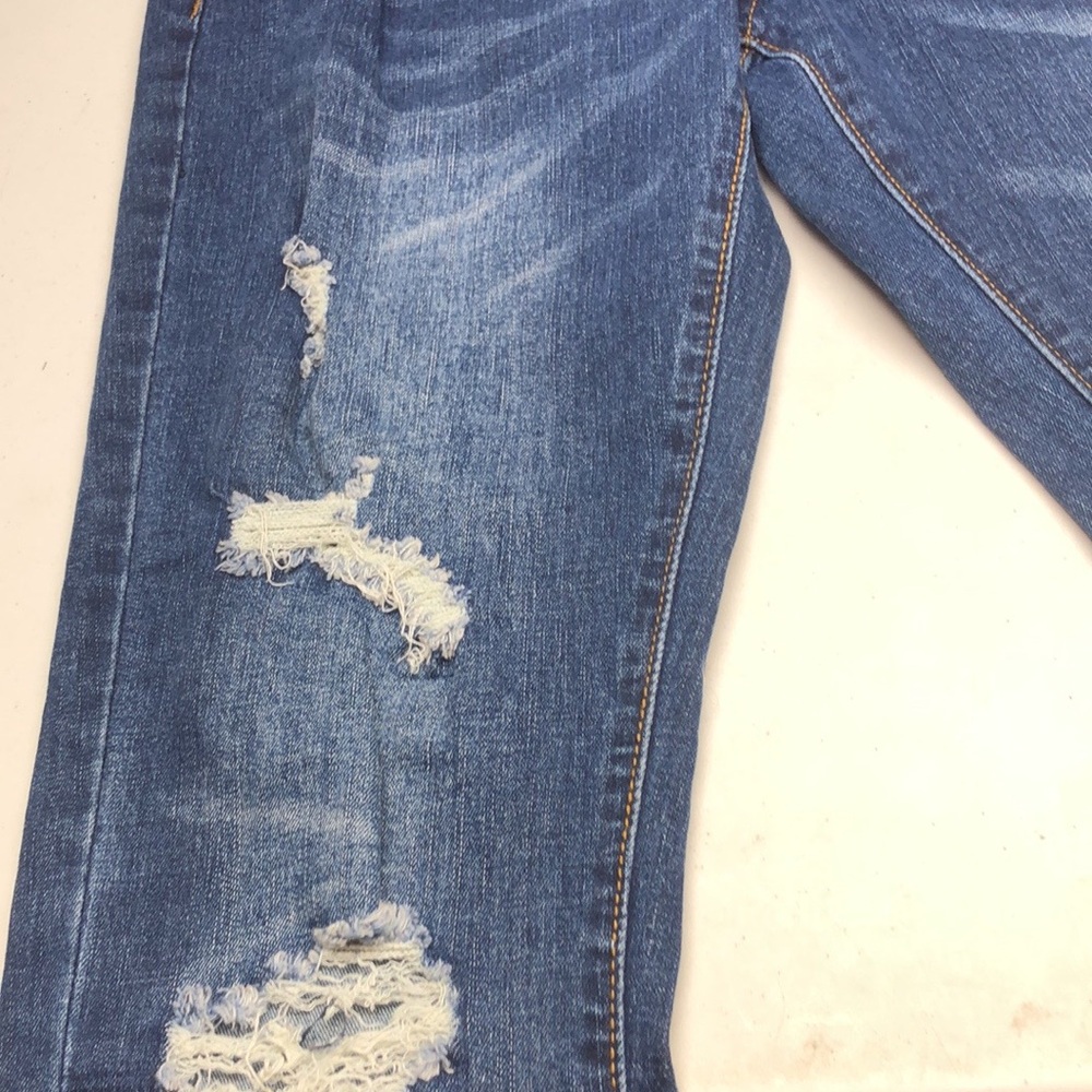 FACTORY DISTRESS MENS UH DENIM SLIM JEANS 32x32 ⭐️
